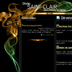 Site typo3 d'Olivier Saint Clair