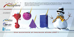 Carte de voeux Métaphore 2007